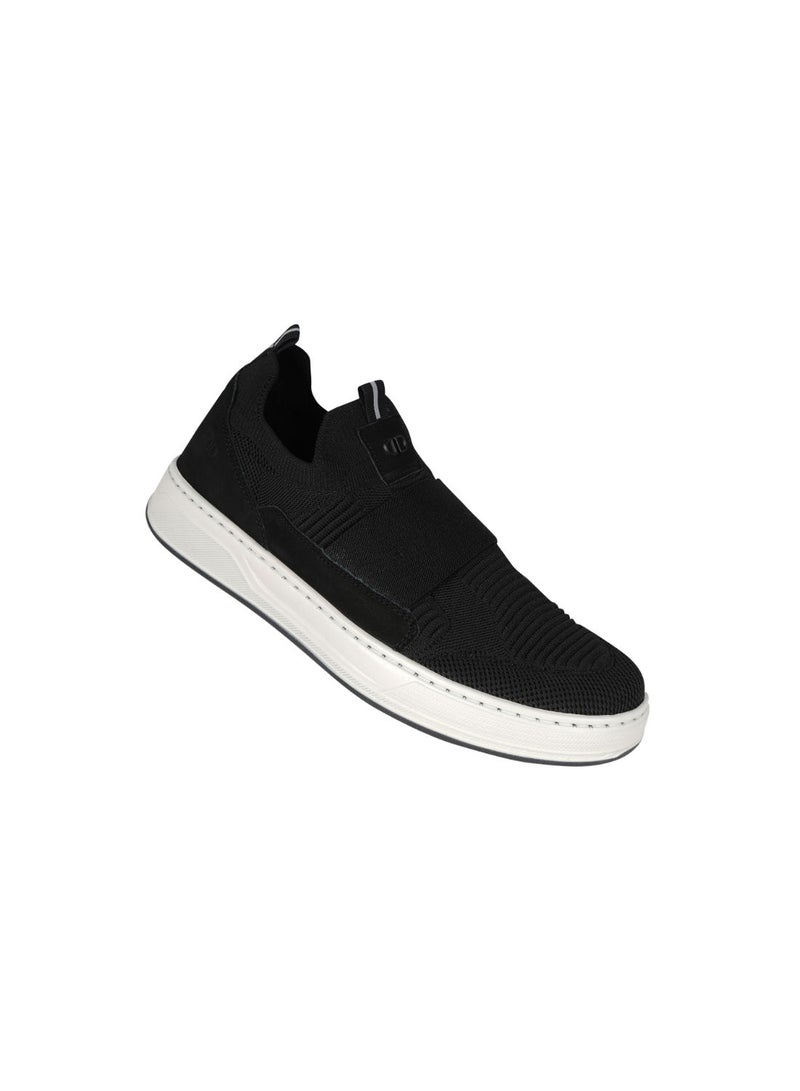 DEMOCRATA 032-63 Democrata Mens Denim Bold Elastic Sneakers 122112-001 - Image 1