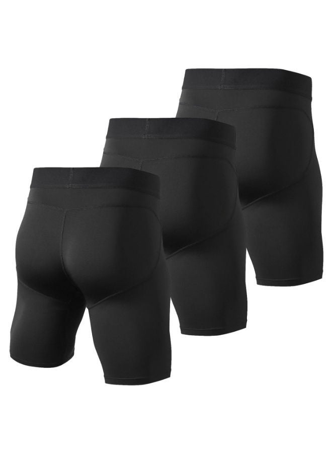 NIBEMINENT 3-Piece Breathable Sports Boxer Set M  - Image 2