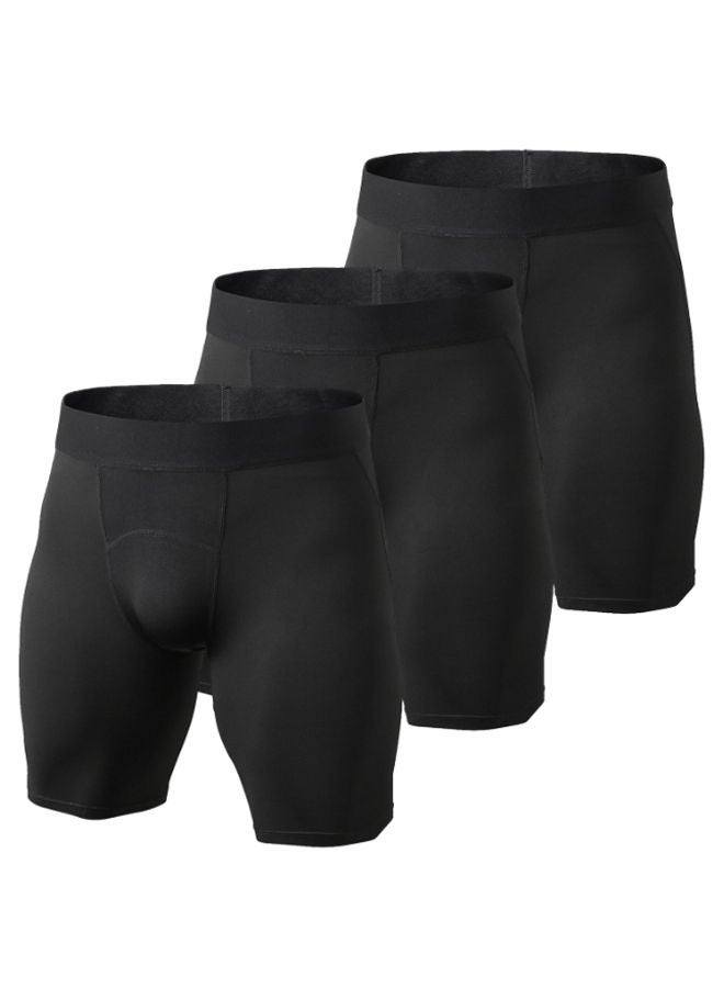 NIBEMINENT 3-Piece Breathable Sports Boxer Set M  - Image 1