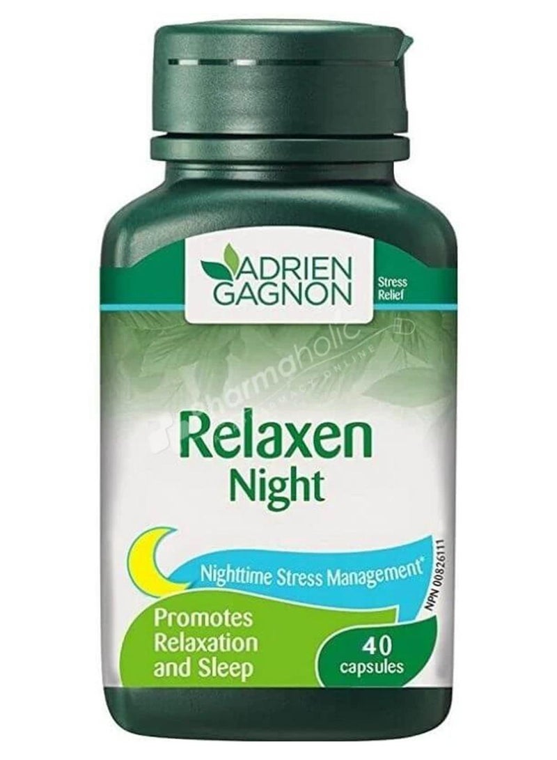 Ag Relaxen Night 40Caps