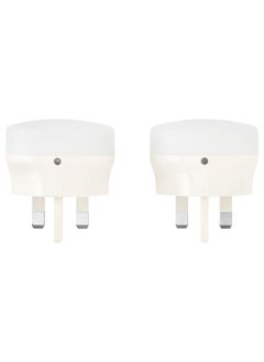 Zaboon LED nightlight with sensor, white  - Image 1
