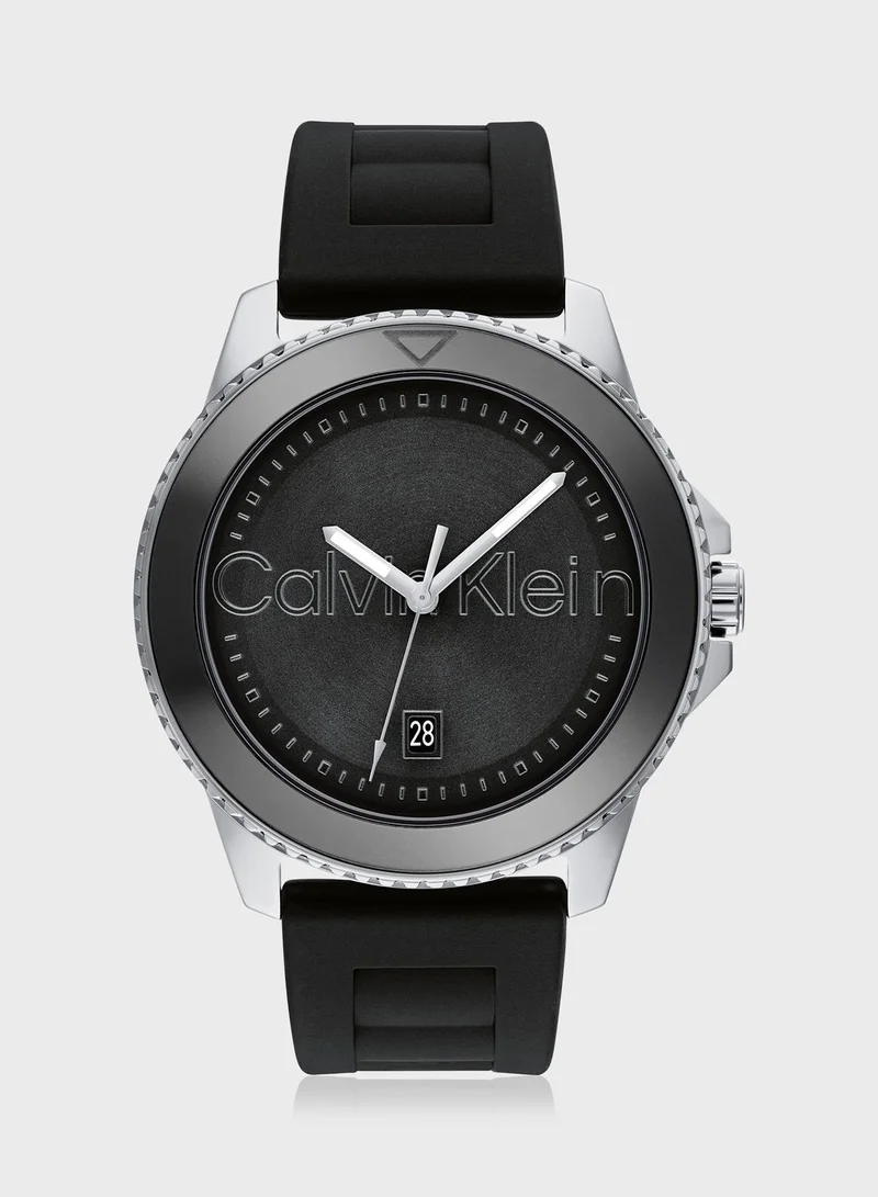 CALVIN KLEIN Aqueous Analog Watch