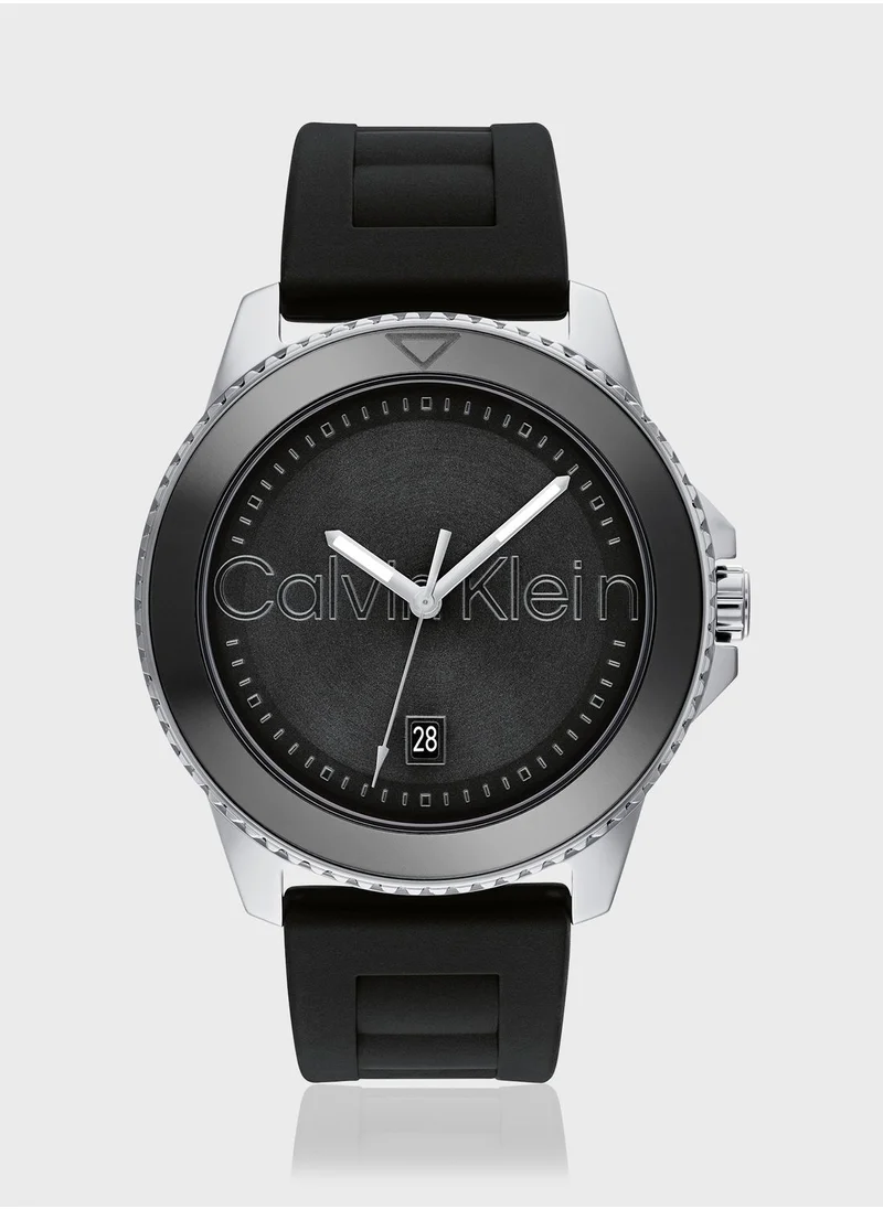 CALVIN KLEIN Aqueous Analog Watch