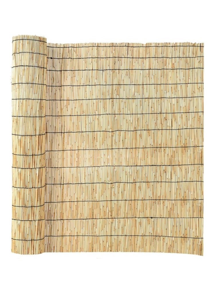 LINGWEI Bamboo Blinds Window Shades Reed Curtain Beige 200x122cm  - Image 5