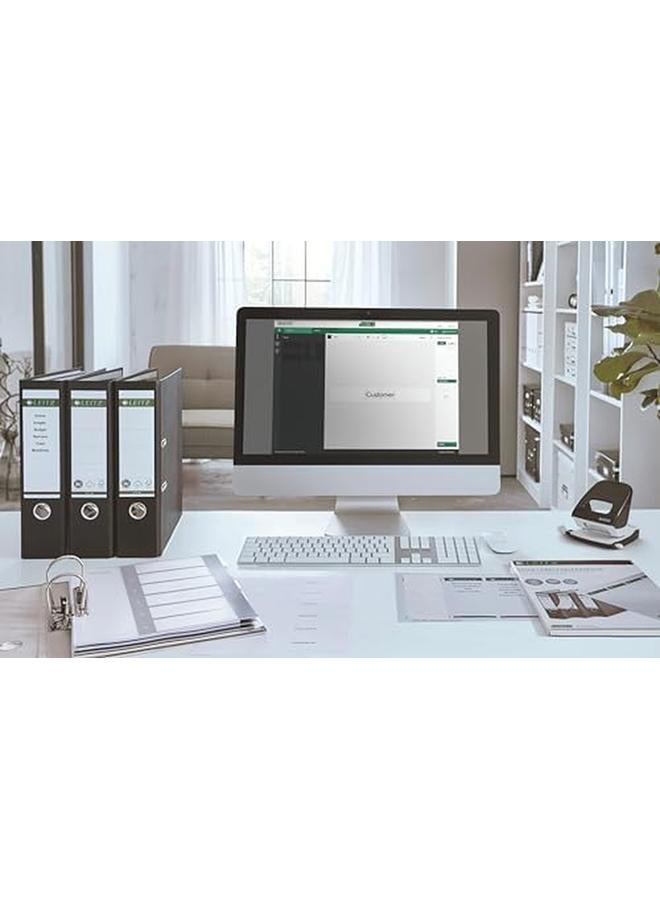 LEITZ A4 12420000 Wow 1 6 Index Pc Printable Extra Wide Heavy Duty Plastic Multicolour - Image 4