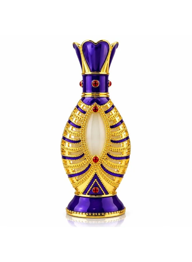 ارض العطور عطر سعيدة العطري النسائي من عطور أرض – زيت عطري مركز (عطر) خالٍ من الكحول، رائحة فاكهية حلوة خشبية تدوم طويلاً، 12 مل
