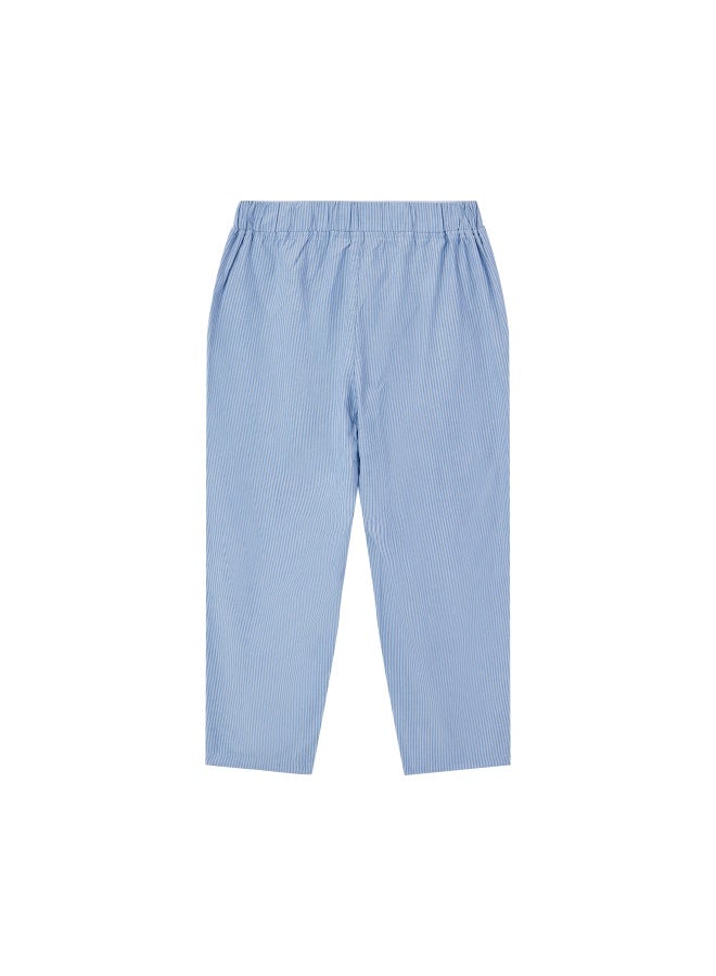 GIORDANO Blue Striped Pants for Women - Image 4