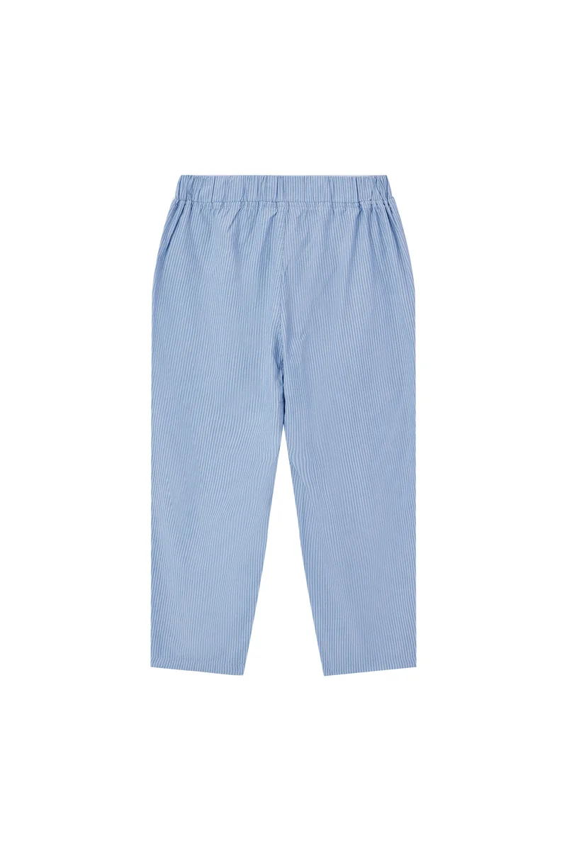 جيوردانو بنطلون نسائي مخطط أزرق