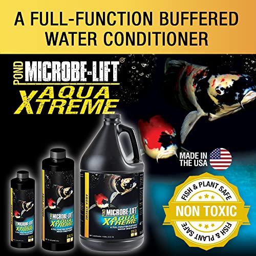 Microbe Lift MICROBE-LIFT XTP32 Xtreme Water Conditioner Treatment for Ponds and Outdoor Water Gardens, Safe for Live Koi Fish, Plant Life, and Décor, 32 Ounces - Image 2