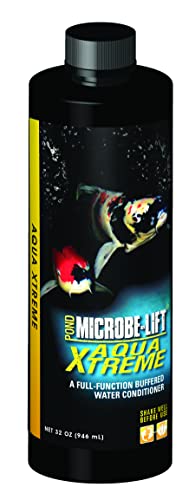 Microbe Lift MICROBE-LIFT XTP32 Xtreme Water Conditioner Treatment for Ponds and Outdoor Water Gardens, Safe for Live Koi Fish, Plant Life, and Décor, 32 Ounces - Image 1