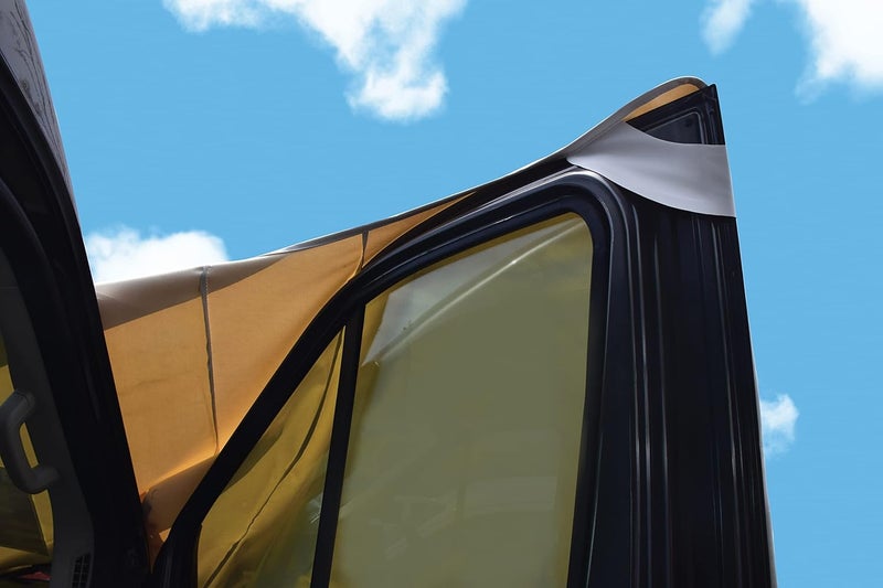 ADCO 2403 Class C Chevy 1972-1996 RV Motorhome Windshield Cover, White - Image 2