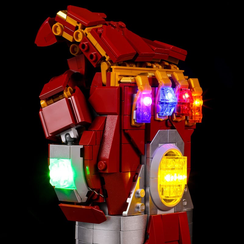 BRIKSMAX Led Lighting Kit for LEGO-76223 Nano Gauntlet - Compatible with Lego Marvel Building Blocks Model- Not Include The Lego Set - Image 5