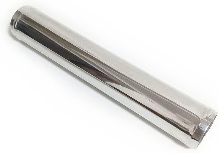 AotoKoop 4" (102mm) OD Straight Aluminum Pipe with Beaded Ends for Intercooler & Intake, Polished 11.81" (300mm) Long - Image 5