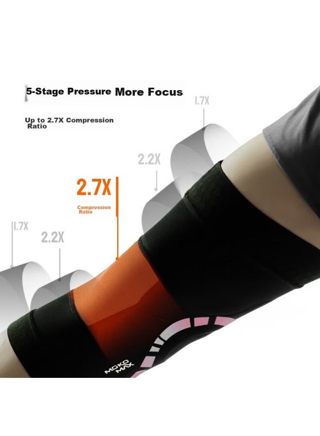 Moko Max Italian Professional Running Knee Brace, Sports Meniscus Injury Fitness Knee Joint Protector, Summer Basketball Badminton - Image 4