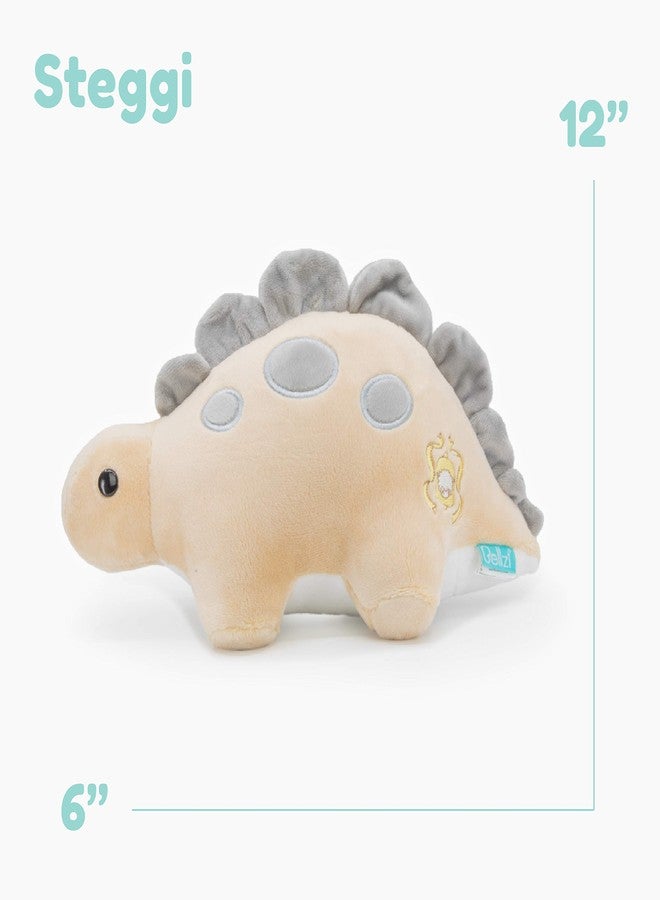 Bellzi Stegosaurus Cute Stuffed Animal Plush Toy - Adorable Soft Dinosaur Toy Plushies and Gifts - Perfect Present for Kids, Babies, Toddlers - Steggi - Image 2