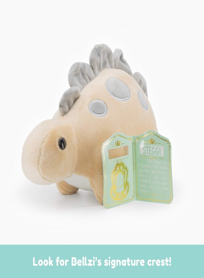 Bellzi Stegosaurus Cute Stuffed Animal Plush Toy - Adorable Soft Dinosaur Toy Plushies and Gifts - Perfect Present for Kids, Babies, Toddlers - Steggi - Image 3