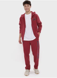 Graphic Zip Through Hoodie