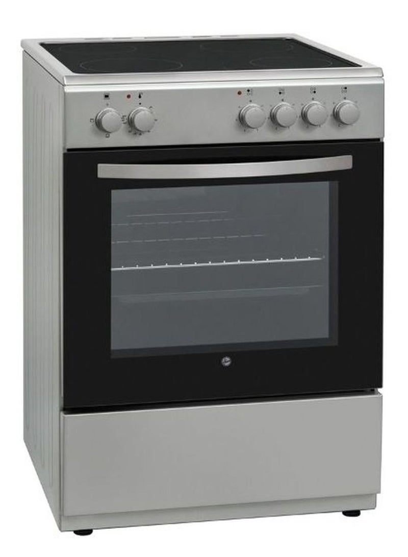 HOOVER 60X60 Ceramic Cooker HVC-V64E-01S Silver - Image 1