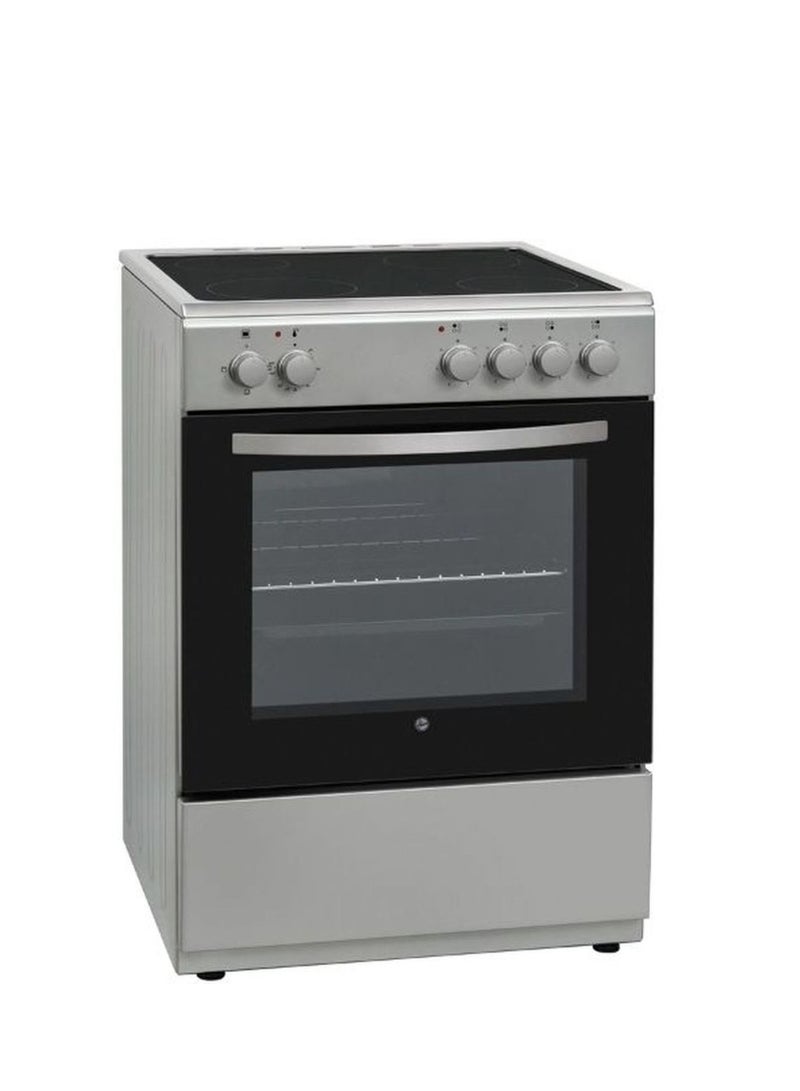 HOOVER 60X60 Ceramic Cooker HVC-V64E-01S Silver - Image 3