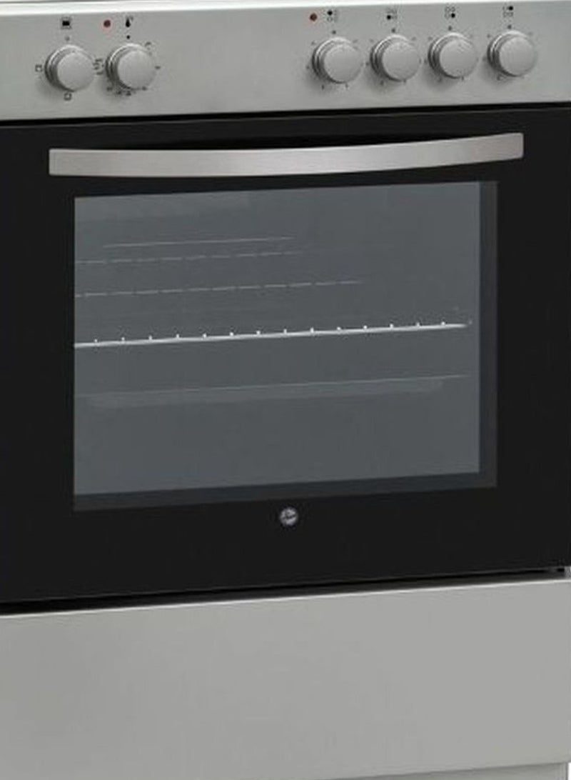 HOOVER 60X60 Ceramic Cooker HVC-V64E-01S Silver - Image 2