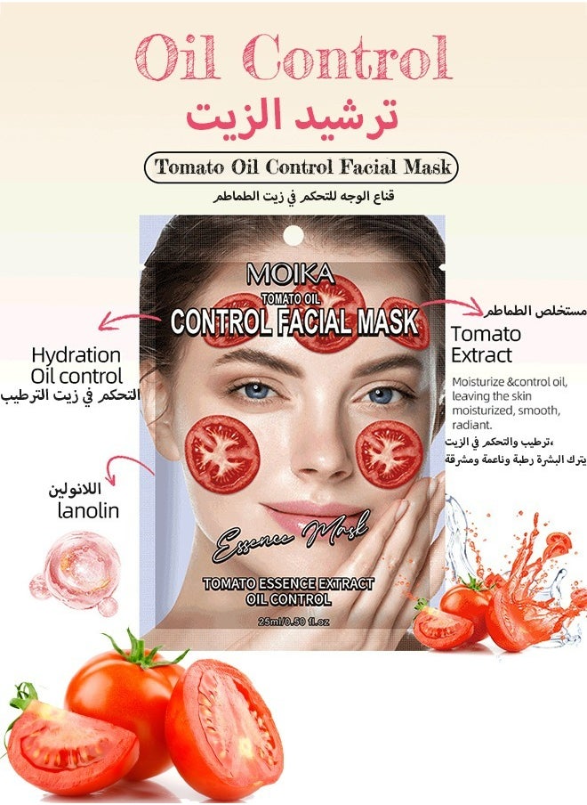 MOIKA - Plant Nutrition Antioxidant Facial Sheet Mask-Premium Essence Moisturizing|Anti-aging Hydrating Face Masks,Clarifying,Nourishing And Firming|Face Mask Skin Care&Beauty Facial Sheet Mask,Cruelty-Free - Image 1