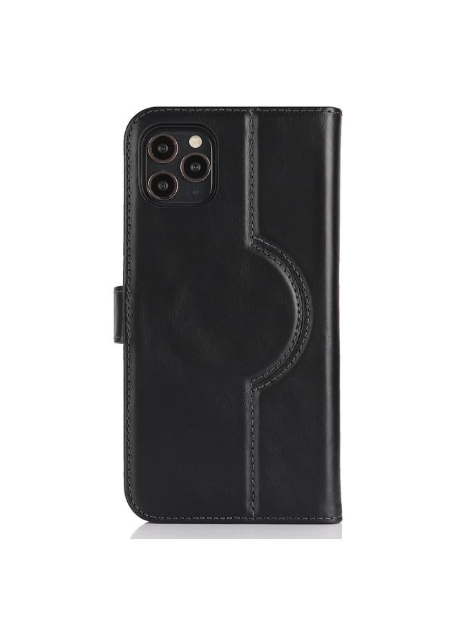 S-TOP Case For iPhone 14 Pro Genuine Leather Card Wallet MagSafe Phone Case - Image 3