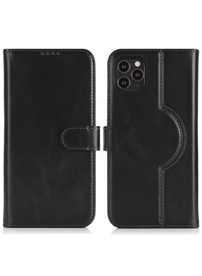 S-TOP Case For iPhone 14 Pro Genuine Leather Card Wallet MagSafe Phone Case - Image 1