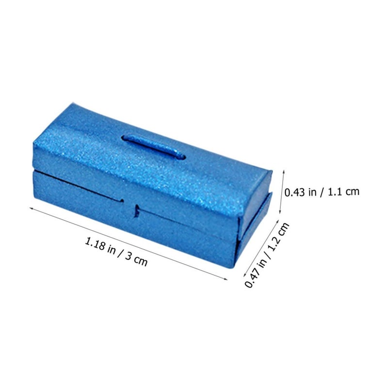Miniature Alloy Toolbox Model Set Of 2 For DIY Dollhouse Scene Compact Tiny House Decoration - Image 5