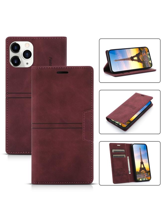 Zaboon Case For iPhone 13 Pro Max Dream Magnetic Suction Business Horizontal Flip PU Leather Case with Holder & Card Slot & Wallet - Image 1