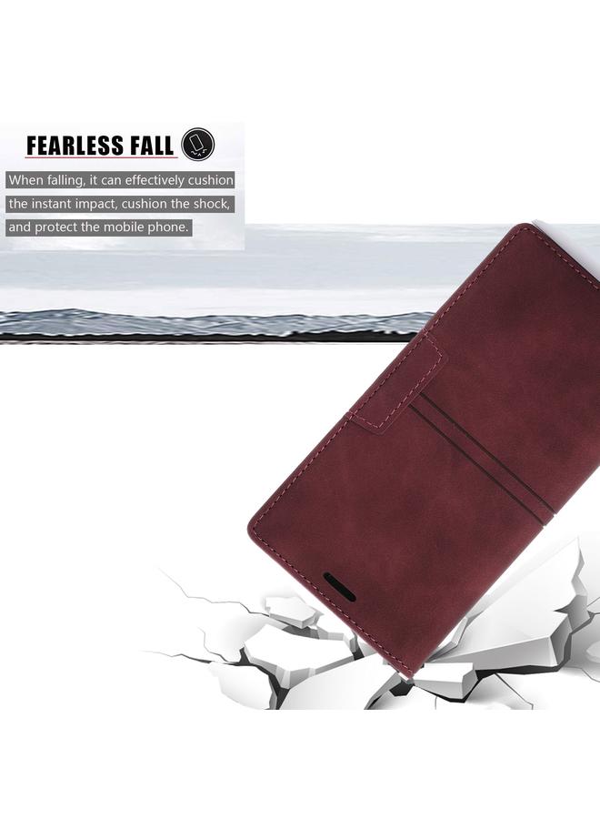 Zaboon Case For iPhone 13 Pro Max Dream Magnetic Suction Business Horizontal Flip PU Leather Case with Holder & Card Slot & Wallet - Image 5