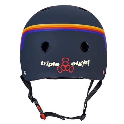 Triple Eight Certified Sweatsaver Helmet for Skateboarding, BMX, Roller Derby, Roller Skating, Inline Skating, Scooter and Bike - Image 2