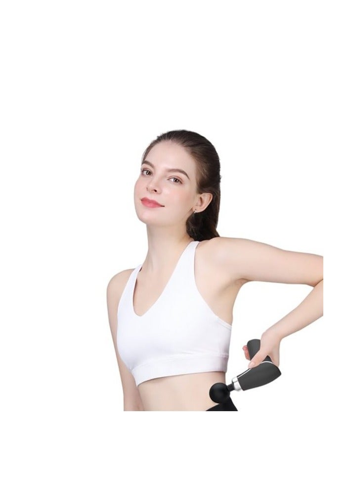 HAOHAN 8 Head Mini Massage Gun – High-Frequency Vibration, 3-Speed Levels for Deep Muscle Recovery, Stress Relief & Relaxation – Portable & Multifunctional Massager for Home & On-the-Go - Image 2