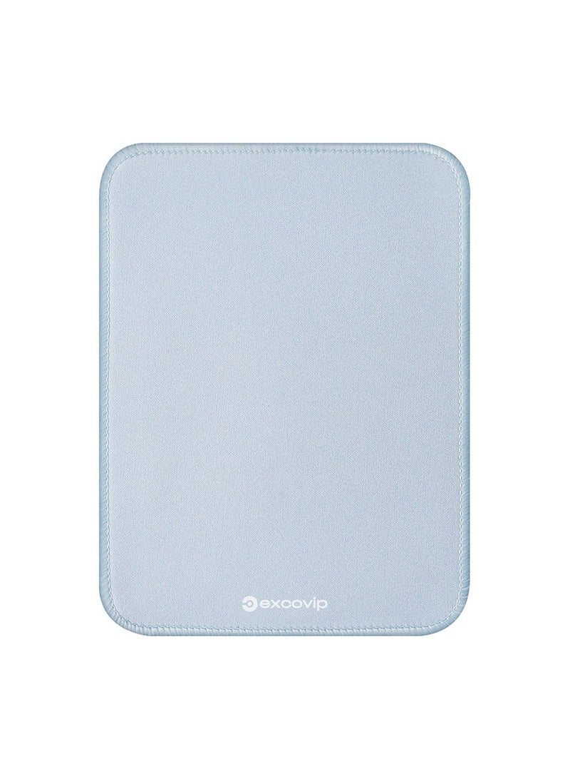 إكسوفيب لوحة الماوس الصغيرة 200x150mm مع حواف مخيطة لوحة الماوس رائعة للسفر ، أجهزة الكمبيوتر المحمولة اللاسلكية ، علبات لوحة المفاتيح ، المكاتب ، الأزرق والرمادي - Image 1
