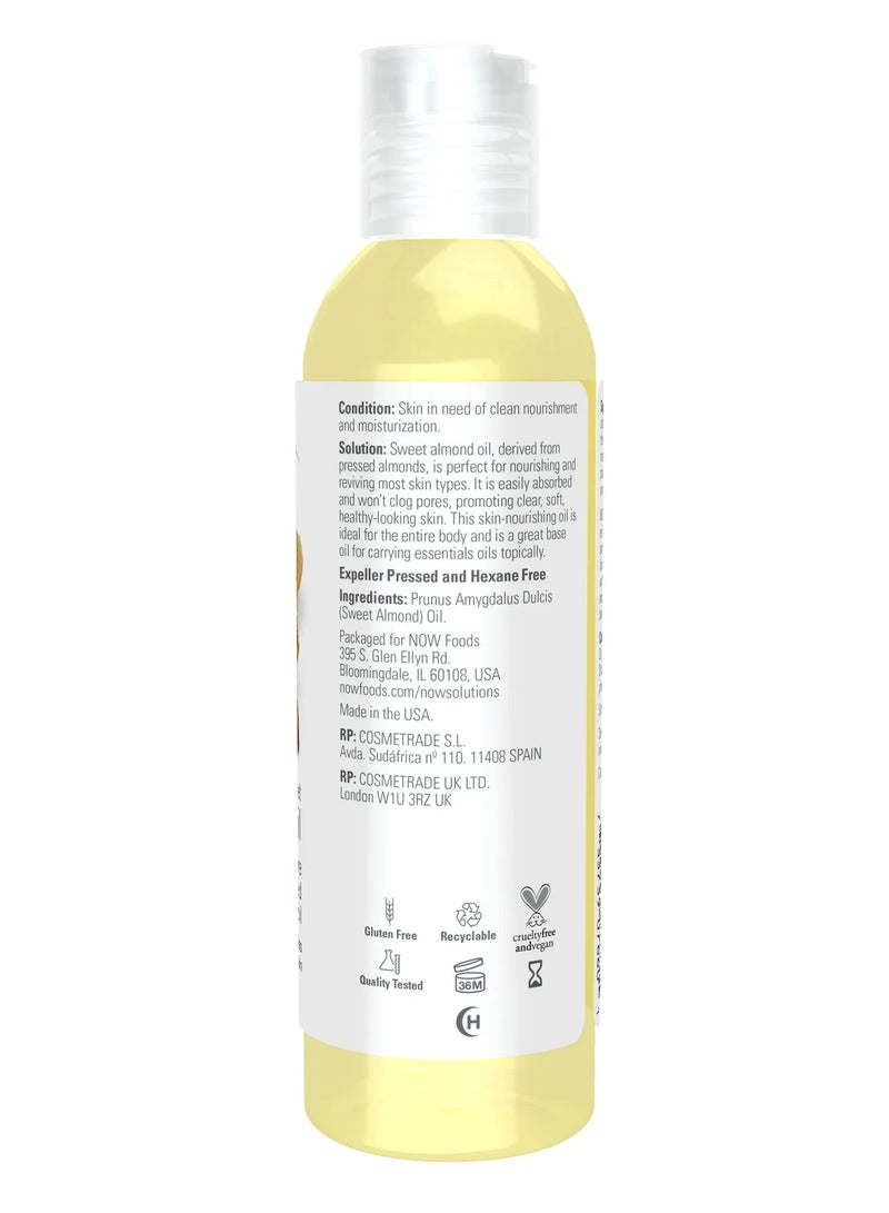now Pure Sweet Almond Oil 118ml (Pack of 3) - Image 3