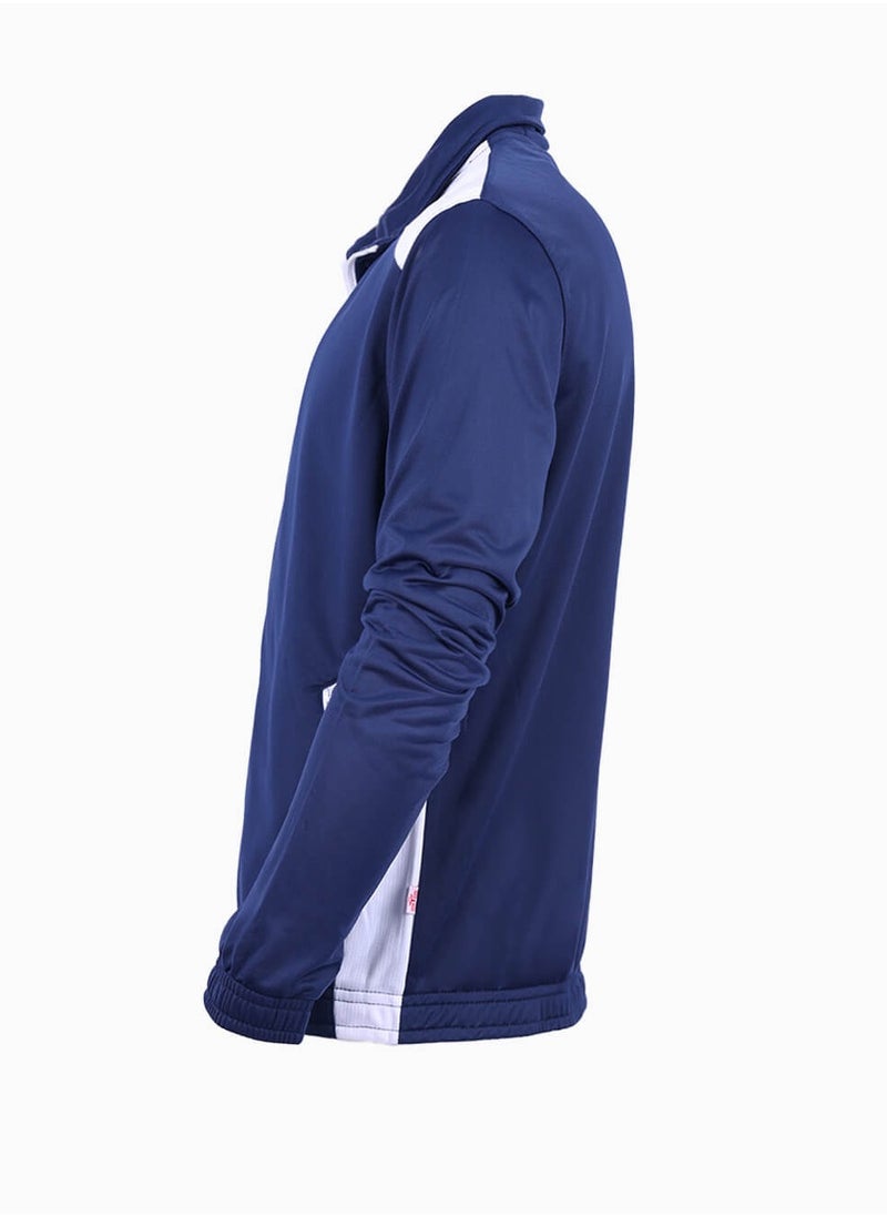 EYE Sport - Eye Sport Tuta Jannis Jacket for Men - Navy Blue with White Accents - Image 1