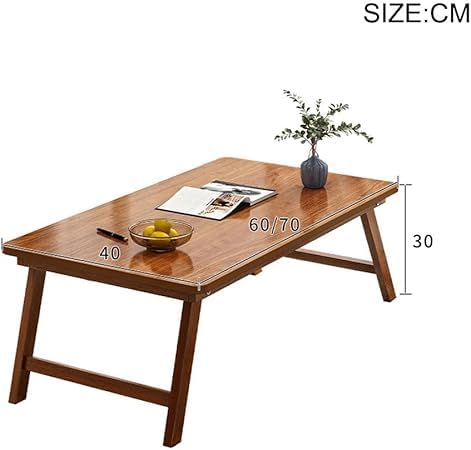 VM Decor Multipurpose Laptop Table Bed Tray Foldable Wooden StudyReadingEatingCraftWork - Image 2