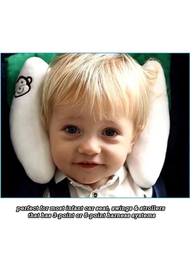 StoHua Adjustable Travel Pillow for Infant, Portable Head Support for Car Seats for Newborn, Head Support Pillow for Baby, Headrest Pillows for Cars, Rest Baby's Head Comfortably - Image 5