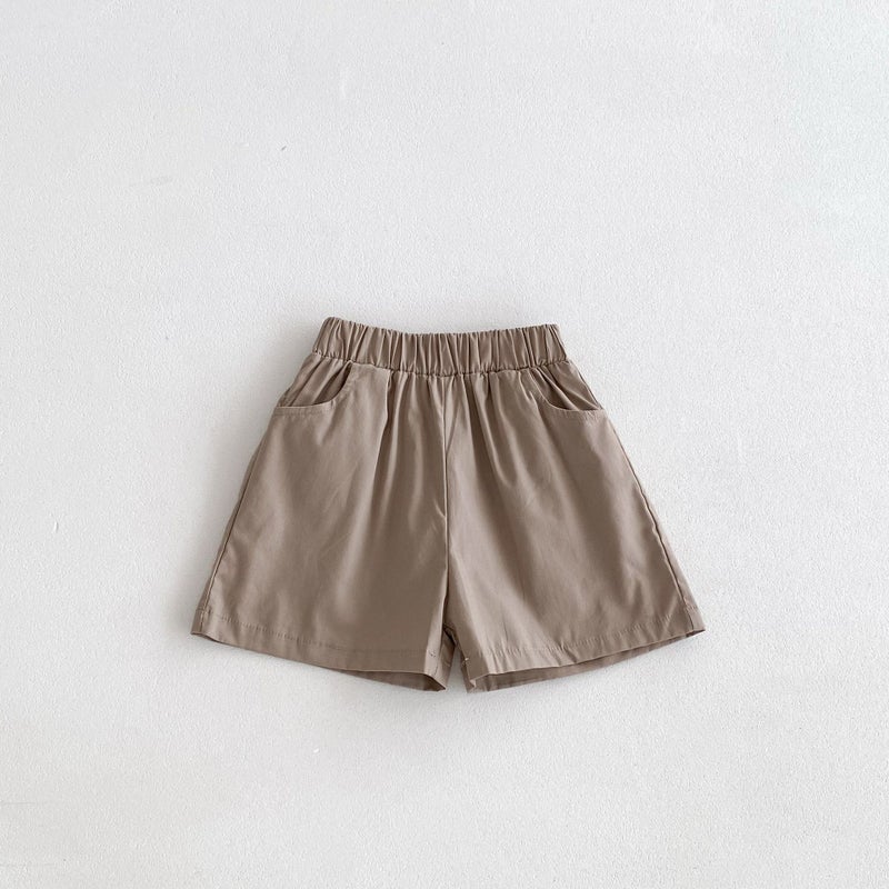Korean Style Casual Breathable Shorts For Boys And Girls, Summer Thin Casual Pants For Infants And Young Kidsren, Kidsren'S Outer Shorts - Image 1