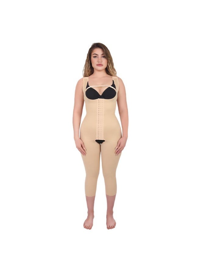 Sedra Shapely Full body shaper for women to tighten the abdomen, define the waist, and lift the buttocks; medical body shaper corset; comfortable design for everyday wear; beige - Image 2