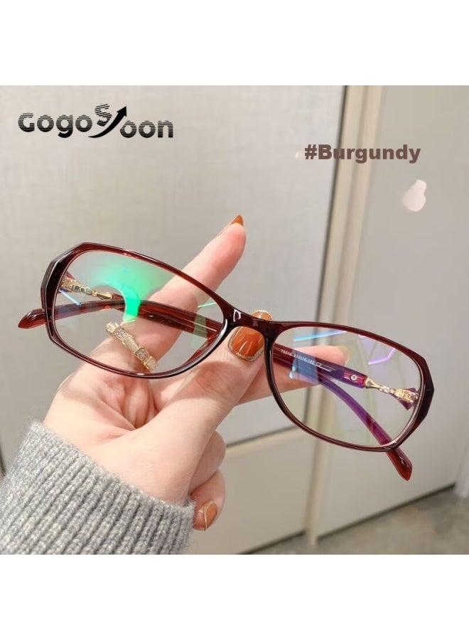 Gogosoon Ultra-light Hd Anti-blue Light Fashion Reading Gl For Women, Anti-blue Light, Fashionable, Youthful, Middle-aged And Elderly Eye Protection, Comfortable Reading Gl - Image 1