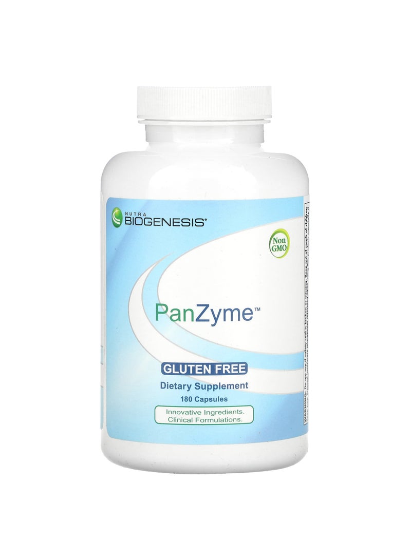PanZyme, 180 Capsules