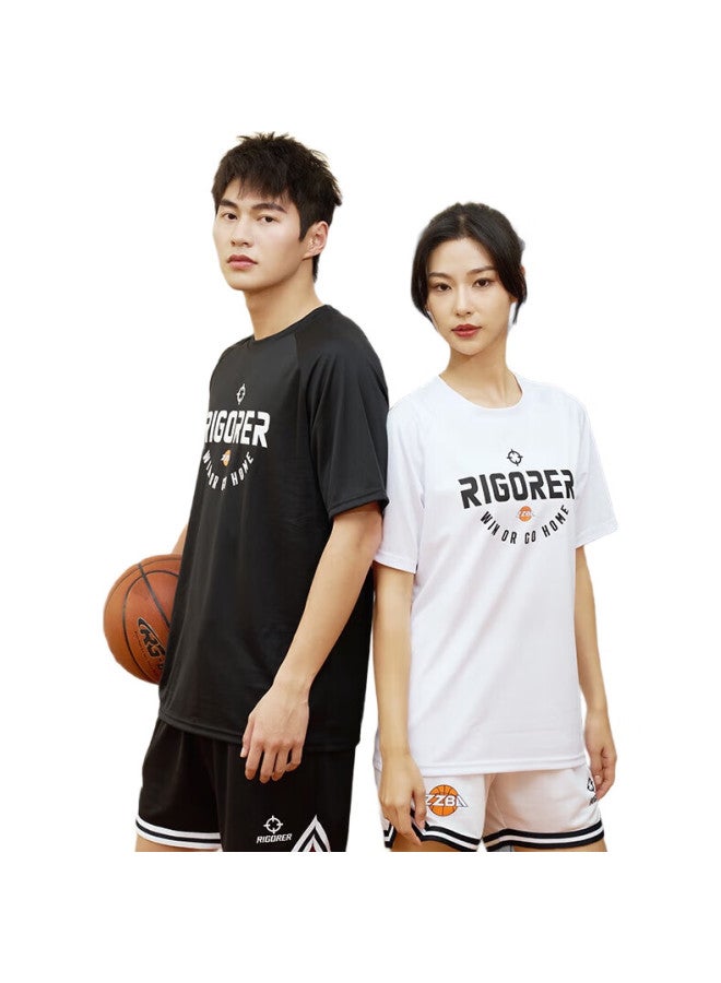 RIGORER  Men'S Short Sleeve T-Shirt Summer Breathable Quick-Drying Basketball Sport Running Tee Men'S Fitness Top Men - Image 3