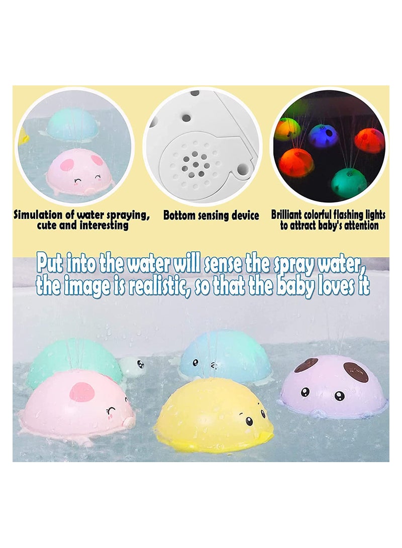 Colorful Duck Water Spray Bath Toy for Kids with LED Lights - Fun Pool and Bathtub Toy for Babies, Perfect Gift for Enjoyable Bath Time - Image 5