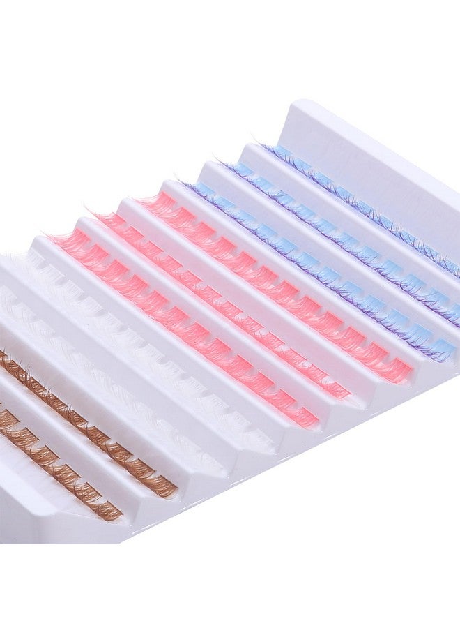 Outopen Colored Lash Clusters 140Pcs Natural Look False Eyelashes Extensions D Curl Fluffy Wispy Cat Eye Lashes Individuals Diy Lash Extensions At Home (M01) - Image 5