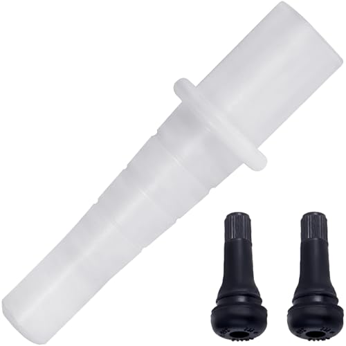 Richcat 51025 Quick Tire Valve Change Tool for CarsTire Valve Stem Core Quickly Replacement Tool KitThe Tapered Positioning Tube2 TR413 - Image 1
