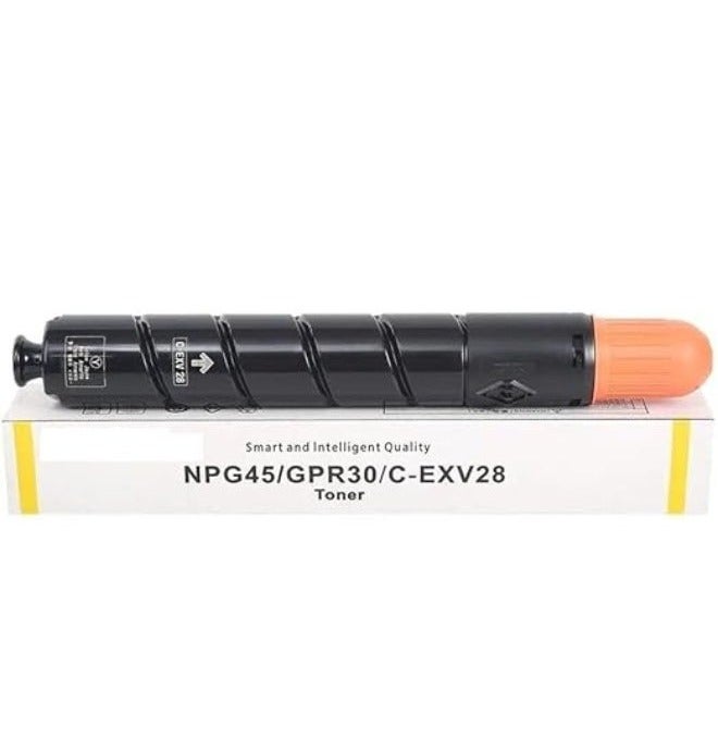 Toner Cartridge C EXV 28 YELLOW with Chip Toner Cartridge Is Compatible with Canon IR ADV C5045 Canon IR ADV C5051 Canon IR ADV C5250 Canon IR ADV C5255 (C-EXV-28 YELLOW) - Image 1