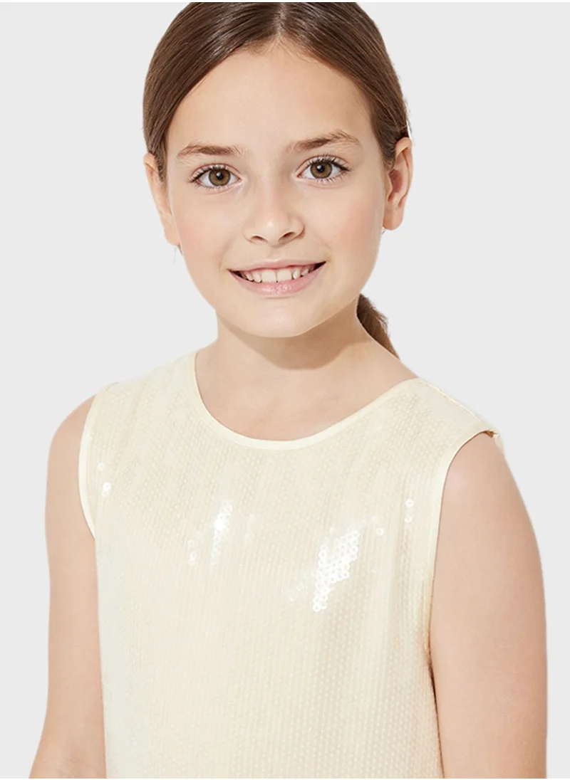 Calvin Klein Jeans Kids Sequin Dress