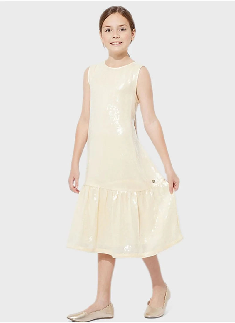 Calvin Klein Jeans Kids Sequin Dress