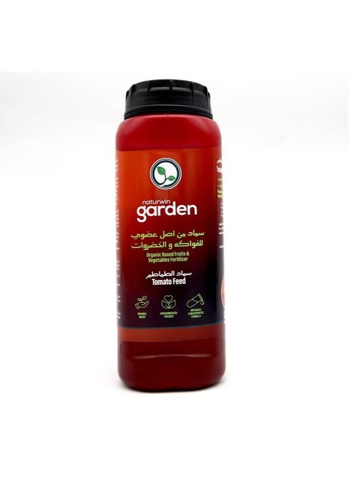 AGS Naturwin Organic Based Tomato Feed Fruit & Vegetables Liquid Fertilizer 500ml - Image 2