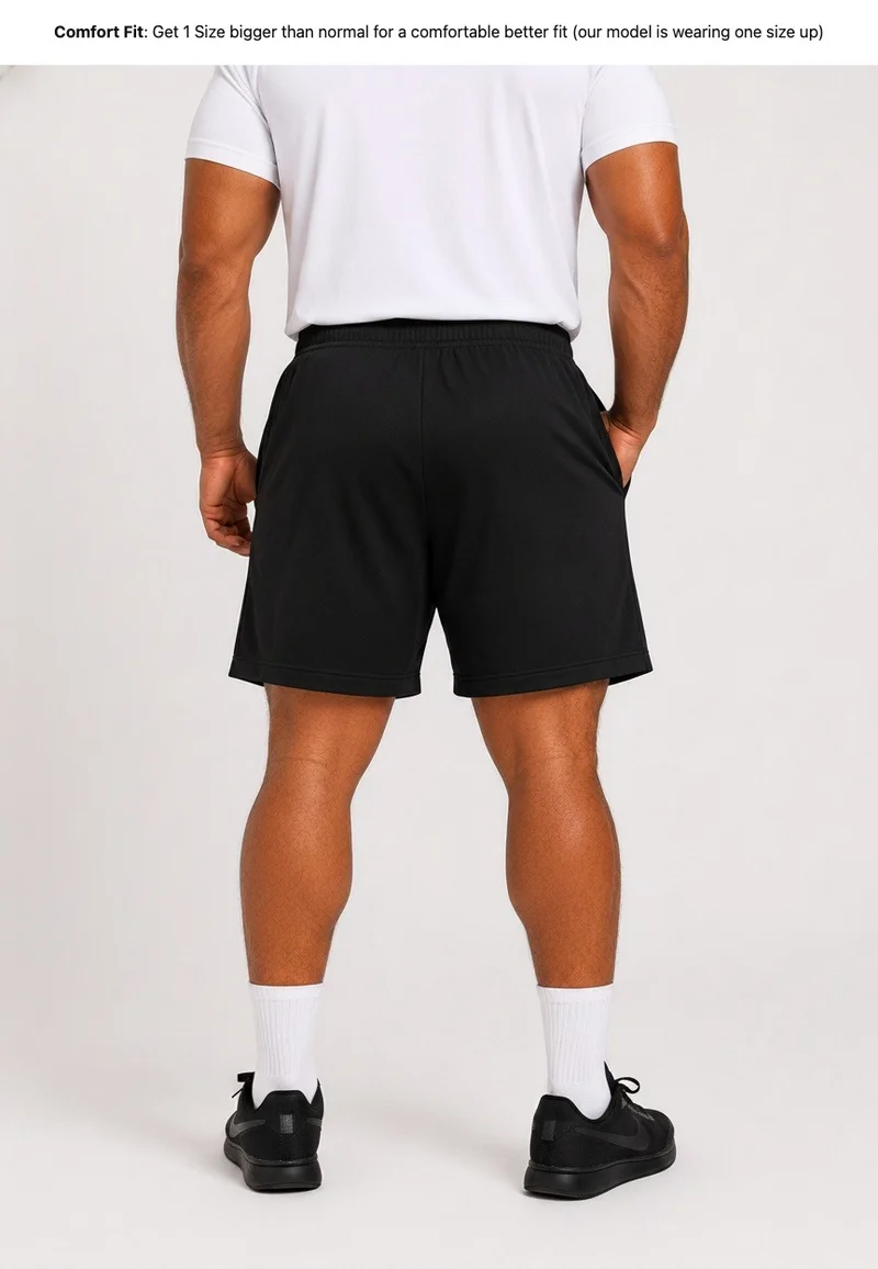 بريما إيس رجالي Shorts عشاق الجيم بريميوم Black
